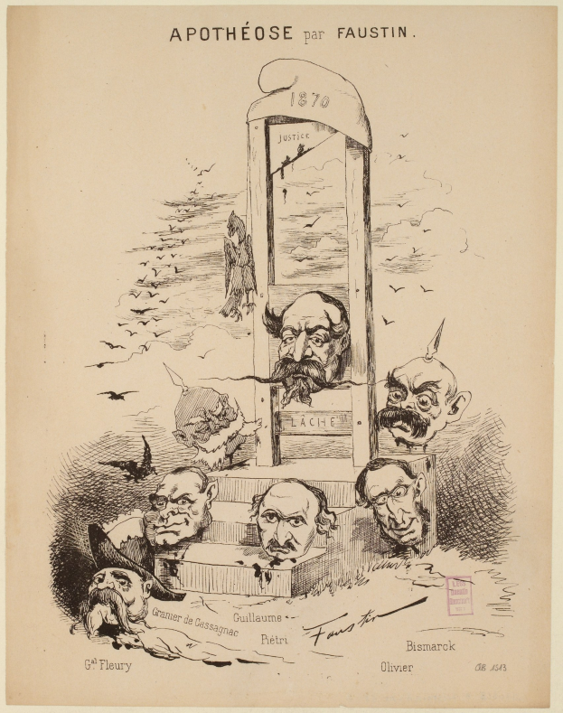 Eine handgezeichnete Skizze auf Papier zeigt eine Gruppe von Menschen mit menschlichen Gesichtern in einem Käfig, die einen humorvollen Ton vermittelt.